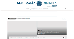 Desktop Screenshot of geografiainfinita.com